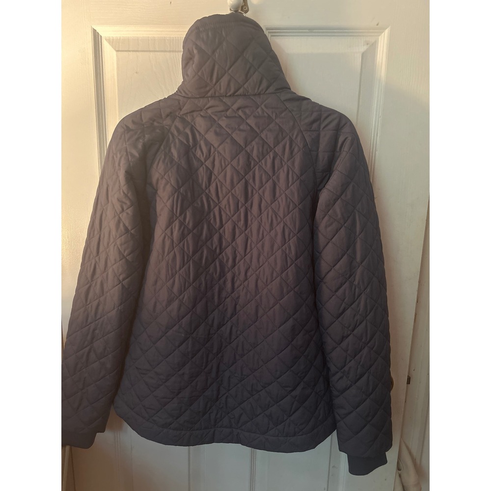 Talbots Womens XS Quilted Jacket Coat Puffer Full Zip Mock‎ Neck - Picture 2 of 4